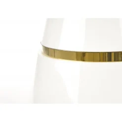 VEGAS - top - Hvid, ben - Hvid/guld