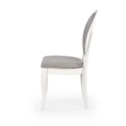 VELO Spisebordsstol, - Hvid/Grå