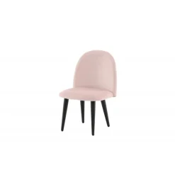 Velvet Børnestol - Sort og Pink