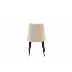 Velvet Deluxe Spisebordsstol - Beige