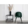 Velvet Spisebordsstol - Grøn Velour