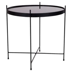 Venezia Sofabord Sort Ø48