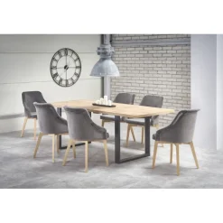 VENOM 160-210 Spisebord med udtræk