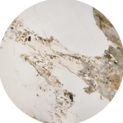 VENUS 2 sofabord, Hvid marmor / guld