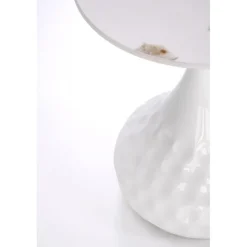 VERDE sofabord, Hvid marmor / Hvid