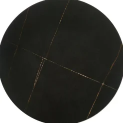 VERDE sofabord, Sort marmor / Sort