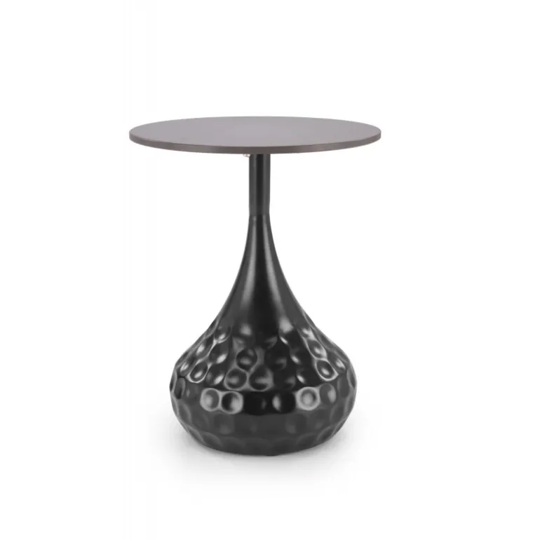 VERDE sofabord, Sort marmor / Sort