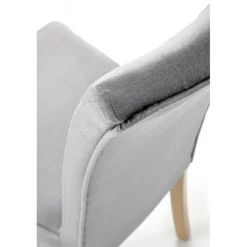 VERMONT Spisebordsstol, honning eg / Grå Monolith 85