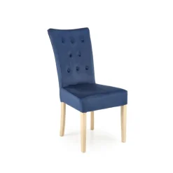 VERMONT Spisebordsstol, Honningeg / Mørkeblå Monolith 77