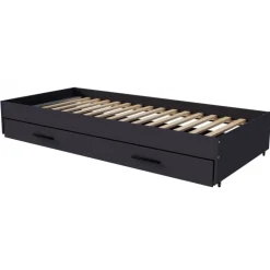 VERSO Børneseng 90x200 - Antracit F/1S