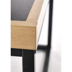 VESPA, sofabord, Naturlig / Sort