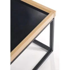 VESPA, sofabord, Naturlig / Sort