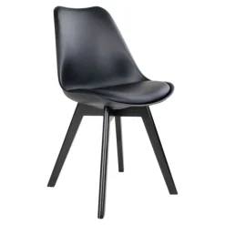 Viborg Spisebordsstol Sort
