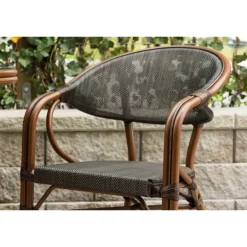 Vila Café Stol - Sort,Brun