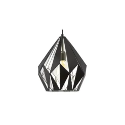 VINTAGE TRIANGLE PENDEL SORT/SILVER INDV.