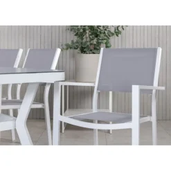 Virya e Loungesæt - Havemøbelsæt - Grå,Hvid