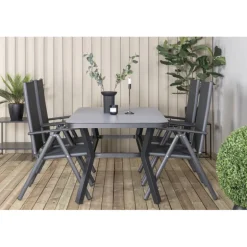 Virya e Loungesæt - Havemøbelsæt - Sort,Grå