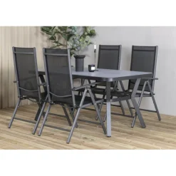 Virya e Loungesæt - Havemøbelsæt - Sort,Grå