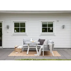 Virya Have Hjørnesofa Sæt - Grå,Hvid