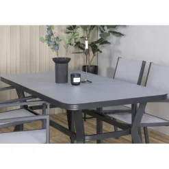 Virya Loungesæt - Havemøbelsæt - Sort,Grå