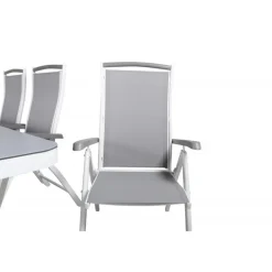 Virya Loungesæt - Havemøbelsæt - Grå,Hvid