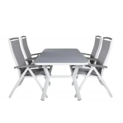 Virya Loungesæt - Havemøbelsæt - Grå,Hvid