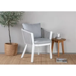 Virya Stol - Grå,Hvid