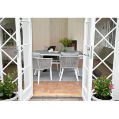 Virya t Loungesæt - Havemøbelsæt - Grå,Hvid