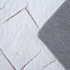 Vision Kortluvet tæppe Skandinavisk - Rosa