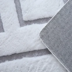 Vision Kortluvet tæppe Skandinavisk - Sølv