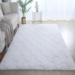 Vision Kortluvet Tæppeløber Skandinavisk - Rosa