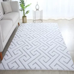 Vision Kortluvet Tæppeløber Skandinavisk - Sølv