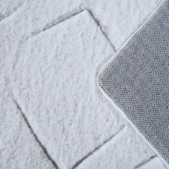 Vision Kortluvet Tæppeløber Skandinavisk - Beige