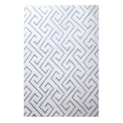 Vision Kortluvet Tæppeløber Skandinavisk - Beige