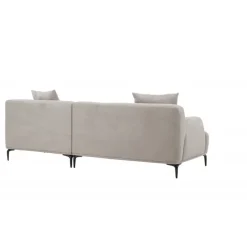 Viskan 3 personers Sofa - Sort og Lysegrå