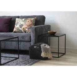 Vita Hjørnebord Black