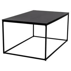 Vita Sofabord Sort 90 x 60 cm
