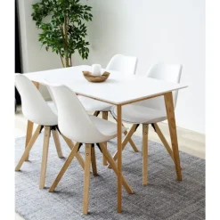 Vojens Spisebord Hvid