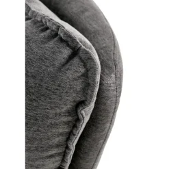 VOLKER lænestol MørkeGrå/Sort