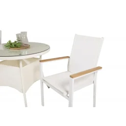 Volta Rundt Loungesæt - Havemøbelsæt - Natur,Hvid