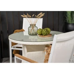 Volta Rundt Loungesæt - Havemøbelsæt - Natur,Hvid