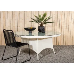 Volta Rundt Spisebord - Hvid