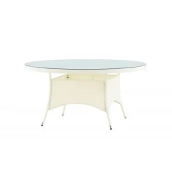 Volta Rundt Spisebord - Hvid