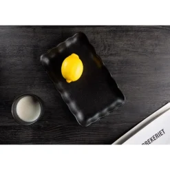 Wabi Sabi Talerken - Sort