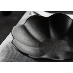 Wabi Sabi Tallerken - Sort