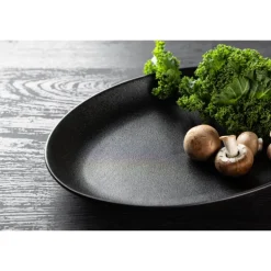 Wabi Sabi Tallerken - Sort