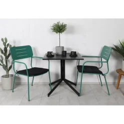 Way t Loungesæt - Havemøbelsæt - Sort,Grøn