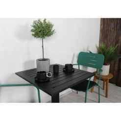 Way t Loungesæt - Havemøbelsæt - Sort,Grøn