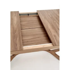 WENANTY amerikansk spisebord 160cm kan udvides til 240 cm - Valnød