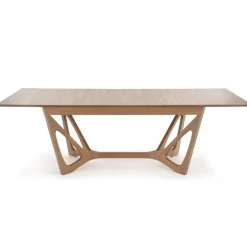 WENANTY amerikansk spisebord 160cm kan udvides til 240 cm - Valnød